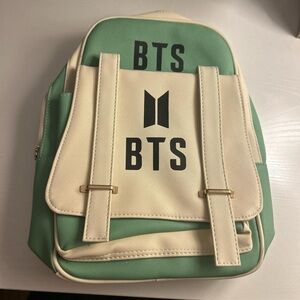 BTS Green and Cream Mini Bag